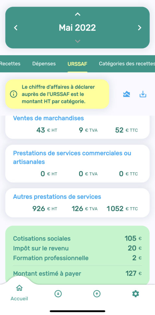 Le calcul des cotisations avec le dispositif Acre